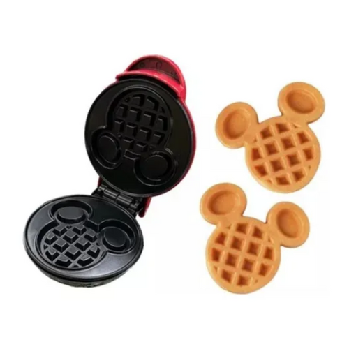 Mini waflera antiadherente Mickey Mouse